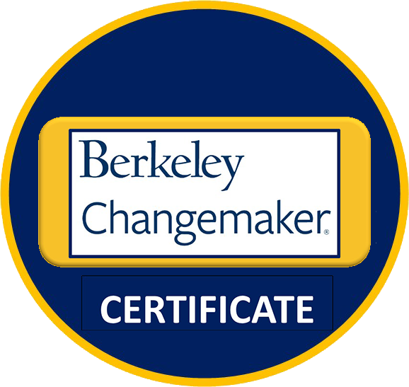 Berkeley Changemaker Certificate of Completion Berkeley Changemaker